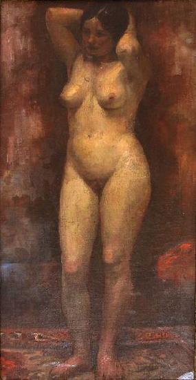 Nicolae Vermont Nud, ulei pe panza